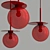 Elegant Umbra Pendant Light 3D model small image 5