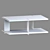 Modern Black Table TB-0060 3D model small image 2