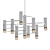 Vintage Sciolari Geometric Chandelier 3D model small image 1