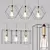 Elegant Hanging Lamps: Illuminate Your Space 3D model small image 1