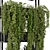 Metal Stand Indoor Hanging Plants Set 3D model small image 3