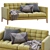  Contemporary AC Lounge Sofa 3D model small image 1