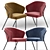 Elegant Corfu Chair - Sophisticated Design for Stylish Interiors 3D model small image 2