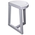 Rustic Wood Stool: Elegant & Versatile 3D model small image 2