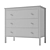 KOPPANG 3-Drawer Chest: Stylish Storage Solution 3D model small image 3