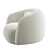 Moroso Pacific Chair: Modern Design with Textured Upholstery 3D model small image 5