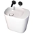 Rexa Design P'TIT Washbasin 3D model small image 1