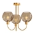 Elegant Flush Ceiling Light: Tilbury 3D model small image 1