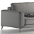 Elegant Orlando Sofa Bed - Timeless Luxury 3D model small image 7