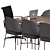 Modern 2-Piece Conference Table 3D model small image 3