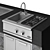 DCS Grill Series 9 Side Burners 3D model small image 4