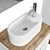 Comad Bali Collection Bathroom Furniture 3D model small image 3