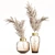 Elegant Dried Pampas Bouquets 3D model small image 6