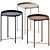 Gladom Side Table: Compact Elegance 3D model small image 1