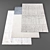 Modern Rugs Set - 4 Pieces 3D model small image 1