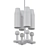 Chamber Four Pendant Light 3D model small image 2