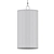 Contemporary Large Pendant Light 3D model small image 2