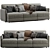 Versatile 2015 Vallentuna Sofa 3D model small image 1