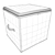 Pivot Point Storage Box: Compact & Stylish 3D model small image 4