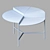 Modern Round Coffee Table 3D model small image 2