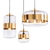 Sleek Modern Vistosi Pendant Light 3D model small image 1