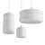 Sleek Modern Vistosi Pendant Light 3D model small image 2