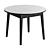 Kenner 1000M Dining Table: Stylish and Functional 3D model small image 1