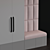 Contemporary Hallway Furniture Set 3D model small image 2