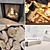 Fireplace Wall Decor Set 3D model small image 6