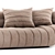 Elegant Baxter Sofa - Italian Craftsmanship 3D model small image 2