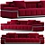 Modern Comfort: Elve Sofa 3D model small image 1