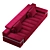 Modern Comfort: Elve Sofa 3D model small image 4