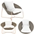 Outdoor Oasis Lounge Chair 3D model small image 7