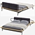 Nunc Kier King-Sized Bed 3D model small image 2
