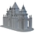Cathedral Lowpoly for Game 010 3D model small image 8
