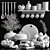 Title: Versatile Kitchen Accessories Set 3D model small image 6