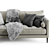 Maxalto Simpliciter 2015: Minimalistic Millimeter-Perfect Sofa 3D model small image 2