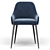 Modern Woltu Dining Chair: Stylish & Comfortable 3D model small image 3