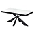 Alezio 160 Dining Table: Modern Style, Multiple Textures, Elegant Design 3D model small image 4