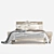  Flocca Bed: Luxurious Linen-Clad Dream 3D model small image 5