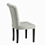 Luxury Velvet Armchair: Modern Elegance 3D model small image 4