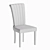 Luxury Velvet Armchair: Modern Elegance 3D model small image 7