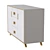 Elegant Hudkoff Chest of Drawers 3D model small image 8