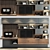 Modern Wood Cabinet Furniture 3D model small image 1