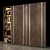 Title: Elegant Oak Cabinet - Modern Storage Solution 3D model small image 1