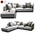 Outdoor Comfort: Flexform Eddy Sofa 3D model small image 1