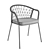 Pedrali Panarea 3675: Sleek and Stylish Armchair 3D model small image 2