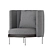 Modern Minotti TORII Armchair 3D model small image 6