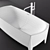 EDONIA Solid Surface Bathtub 3D model small image 2