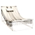 2015 Deck Chair - Elegant Outdoor Furniture 3D model small image 6